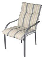 Garden chair with cushion